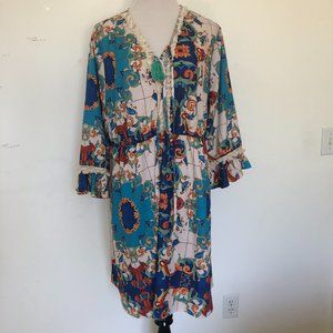 SHEIN FLORAL DRESS SIZE 2XL